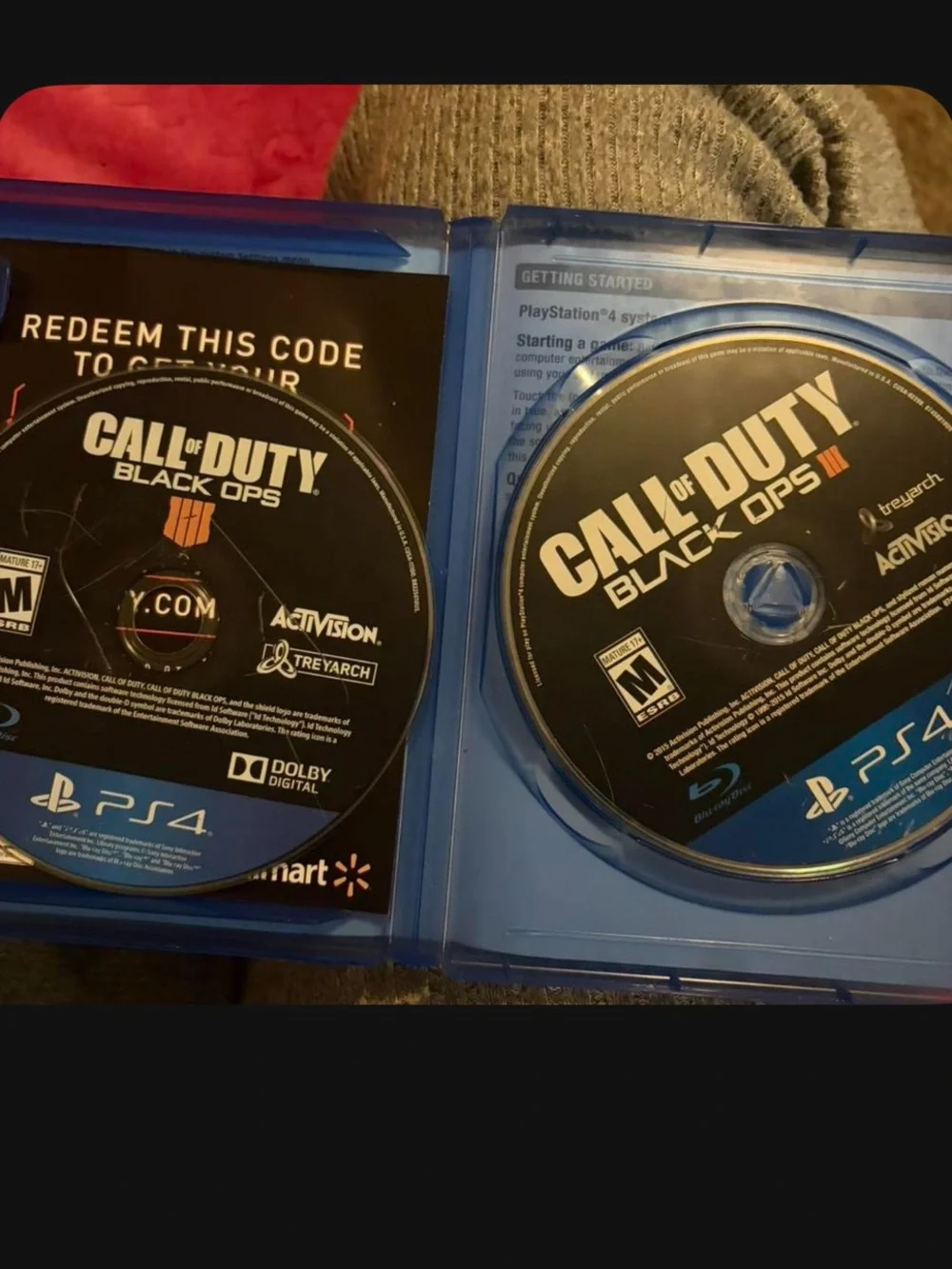 Call of Duty: Black Ops III PS4 Game Disc - Black